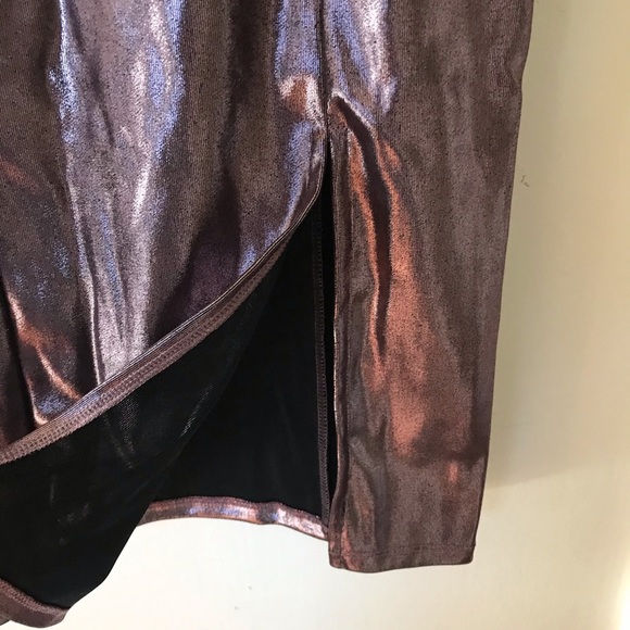 NWT Metallic Dress - Picture 6 of 11